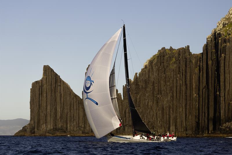 No Limit - Rounding Tasman Island - Day 4 - Rolex Sydney Hobart Race - December 29, 2025 - photo © CYCA | Andrea Francolini