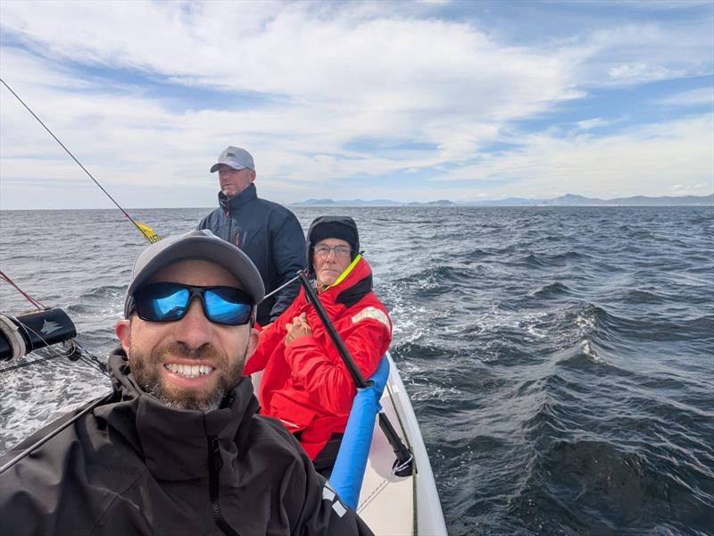 All smiles on The Jackal in the Westcoaster - photo © Matt Setton