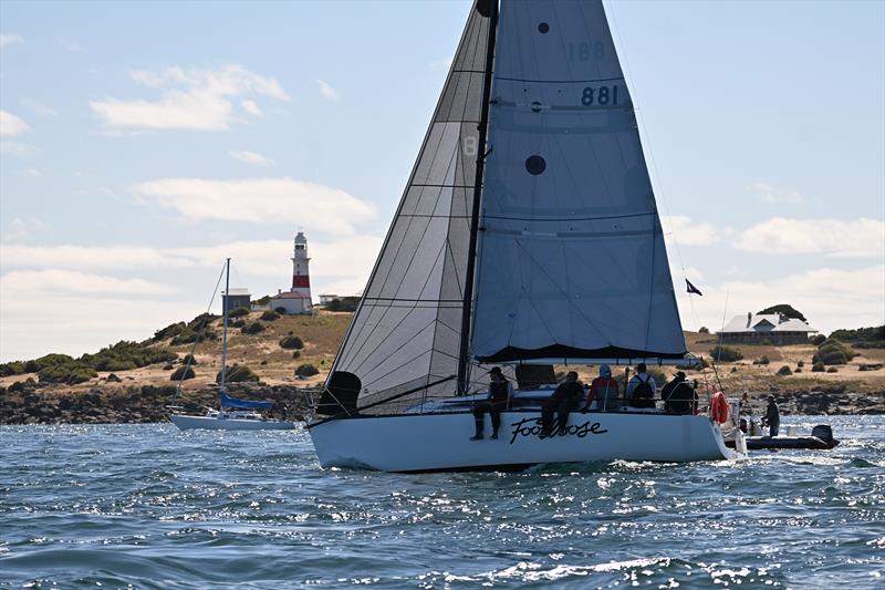 2025 Harcourts Hobart Launceston to Hobart Yacht Race photo copyright Amy Potter & Abbalena Whalan taken at Derwent Sailing Squadron and featuring the IRC class