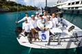 Team Palanad 4 with RORC Transatlantic Race Director Chris Jackson (back right) 