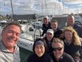 West Offshore Products Coastal Sprint Race 3 - Ginan crew after winning the race &copy; Cam McKenzie