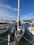 Getting aquainted with Minna (HBYC) &copy; Ocean Racing Club of Victoria