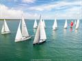 The cruising fleet is fierce at Brisbane Race Week 2026 &copy; Nic Douglass for @sailorgirlHQ