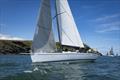 Graeme Lewis skippered Venemous at the start of the 704 nautical-mile Round Ireland Race &copy; David Branigan / Oceansport