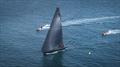Guy Gillon's Khumbu crosses the finishing line at Wicklow in the 704 nautical-mile Round Ireland Race &copy; David Branigan / Oceansport