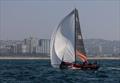 Powering their way down to the bottom mark, Tony Norris on TNT Racing and crew are pictured competing in the 49th running of the MSC Week hosted offshore of Durban by Point Yacht Club &copy; David Knox-Whitehead