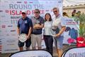 Crew of Tattarat win the Gold Roman Bowl - Round the Island Race 2026 &copy; Alex Pepper