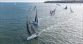 Solent Super Series Round 1 - The fleet upwind from the ISC Start Line &copy; Patrick Condy / PKC Media