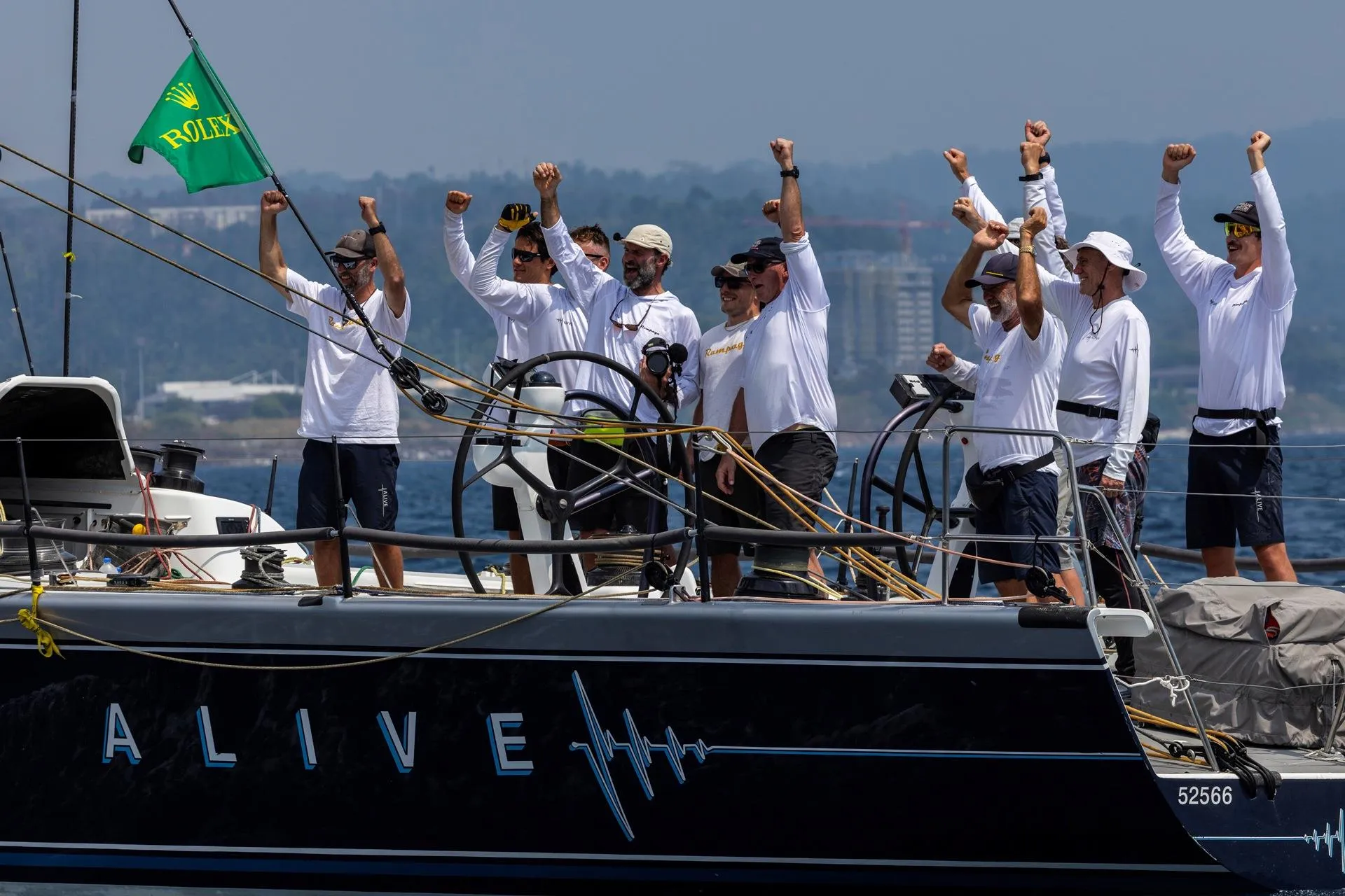 Team Alive-Rampage takes Line Honours in the 2026 Rolex China Sea Race