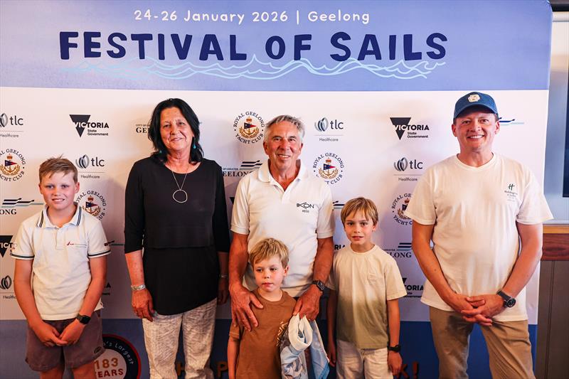 IKON took out all handicaps in Division 1 in the Holiday Inn & Suites Geelong Passage Race at the Festival of Sails 2026 photo copyright Salty Dingo taken at Royal Geelong Yacht Club and featuring the IRC class