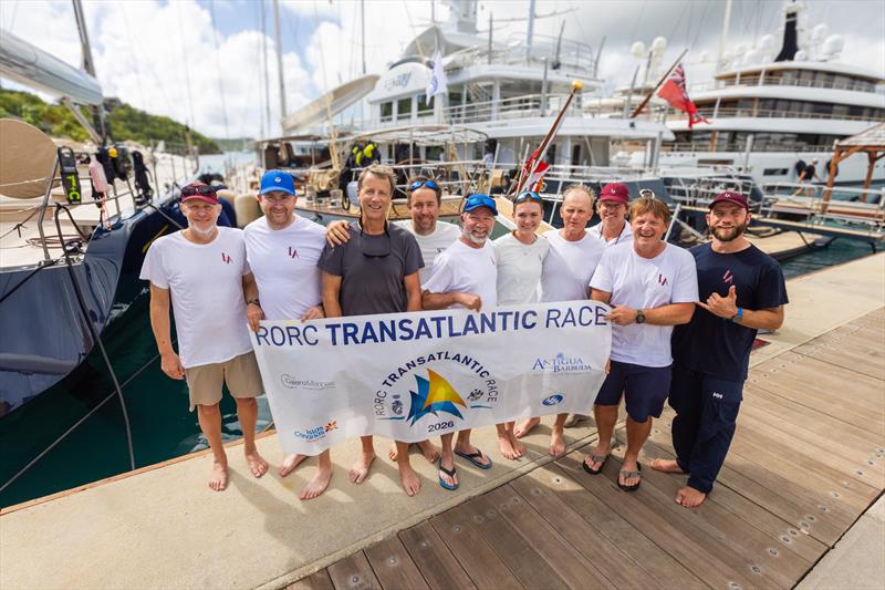 Linnea Aurora win the Superyacht Trophy photo copyright Arthur Daniel / RORC taken at Royal Ocean Racing Club and featuring the IRC class