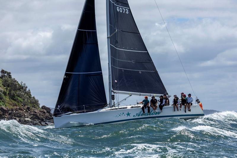 Avalon in control at the Pittwater Regatta - photo © Andrea Francolini, RPAYC