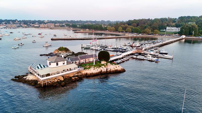 The Ida Lewis Distance Race finishes off Ida Lewis Yacht Club in Newport Harbor - photo © Stephen R Cloutier