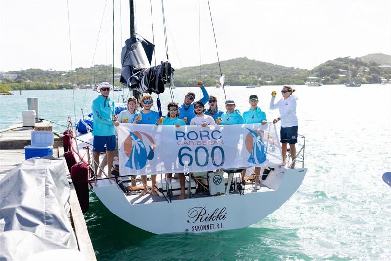 Team Rikki back on the dock after completing the race - photo © Arthur Daniel / RORC