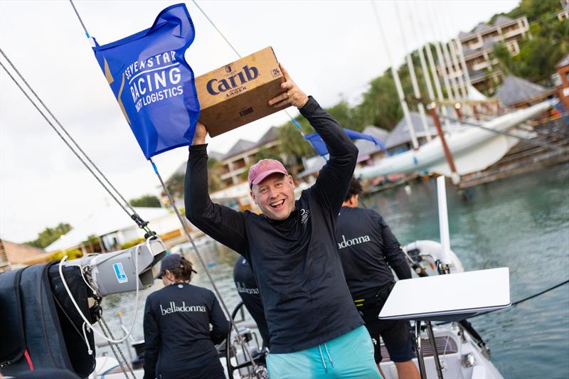 Ross Applebey was part of the crew on Belladonna and this was his 12th race and 10th class win - photo © Arthur Daniel / RORC