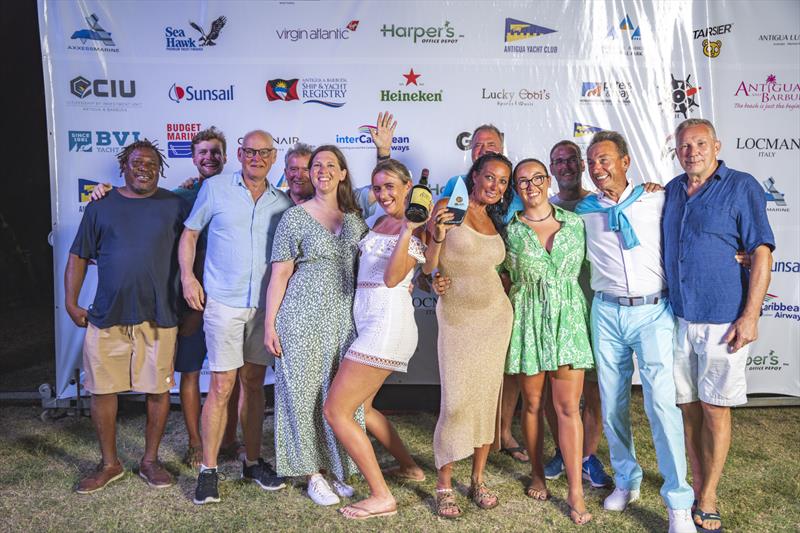 Patrick Holloran and his crew of family members sail on Caipirinha photo copyright Takumi 2024 taken at Antigua Yacht Club and featuring the IRC class
