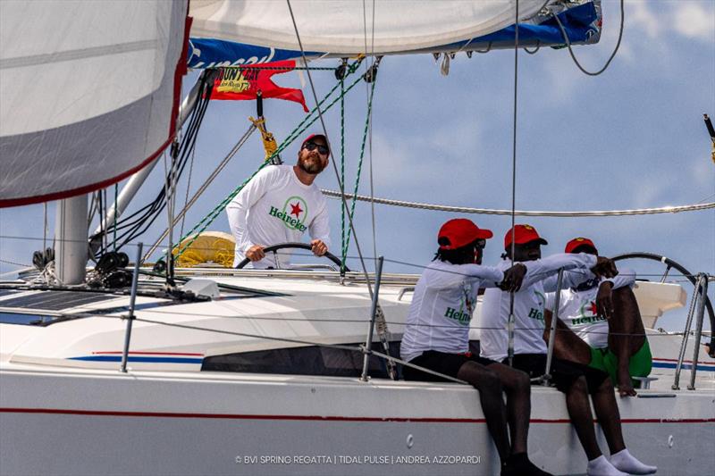 BVI Spring Regatta Day 2 produces tricky weather