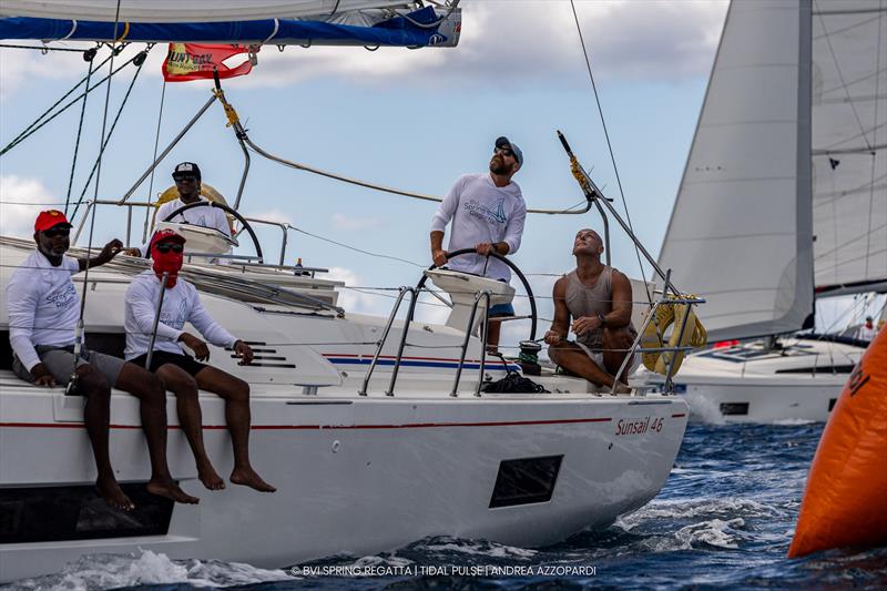 Sunsail 46 Shore Thing/Team Riteway - CSA Bareboat 1 photo copyright Tidal Pulse / Andrea Azzopardi taken at Royal BVI Yacht Club and featuring the IRC class