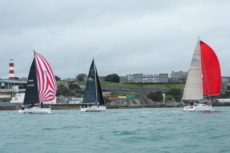 Crawford Pursuit Race at Plym Yacht Club photo copyright Emily Borner taken at Plym Yacht Club and featuring the IRC class