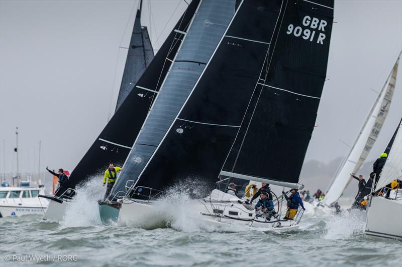 2026 RORC Easter Challenge Day 1 photo copyright Paul Wyeth / RORC taken at Royal Ocean Racing Club, Cowes and featuring the IRC class