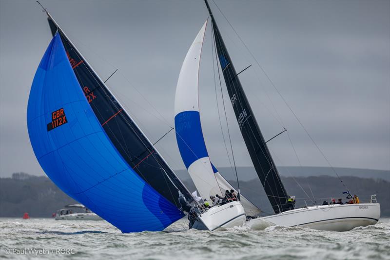 2026 RORC Easter Challenge Day 1 photo copyright Paul Wyeth / RORC taken at Royal Ocean Racing Club, Cowes and featuring the IRC class