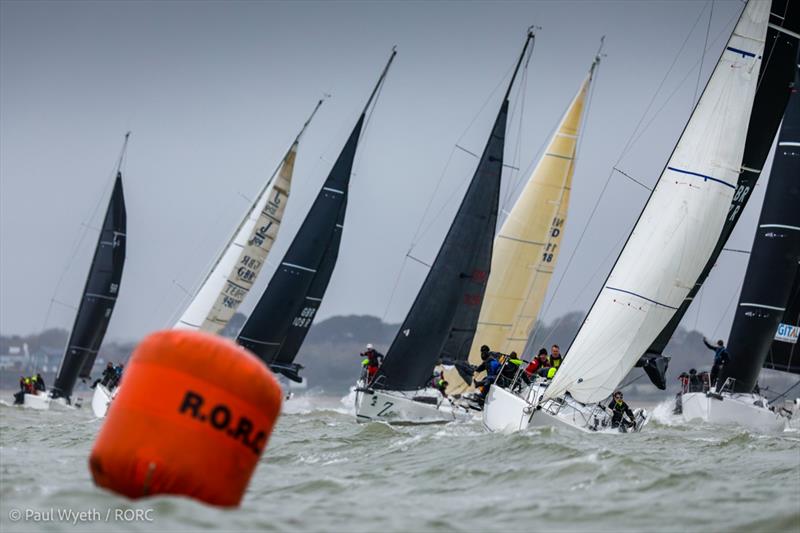 2026 RORC Easter Challenge Day 1 photo copyright Paul Wyeth / RORC taken at Royal Ocean Racing Club, Cowes and featuring the IRC class