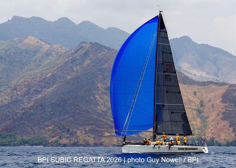 Raw Honey, and the fabulous Subic hills. BPI Subic Regatta 2026 - photo © Guy Nowell / BPI