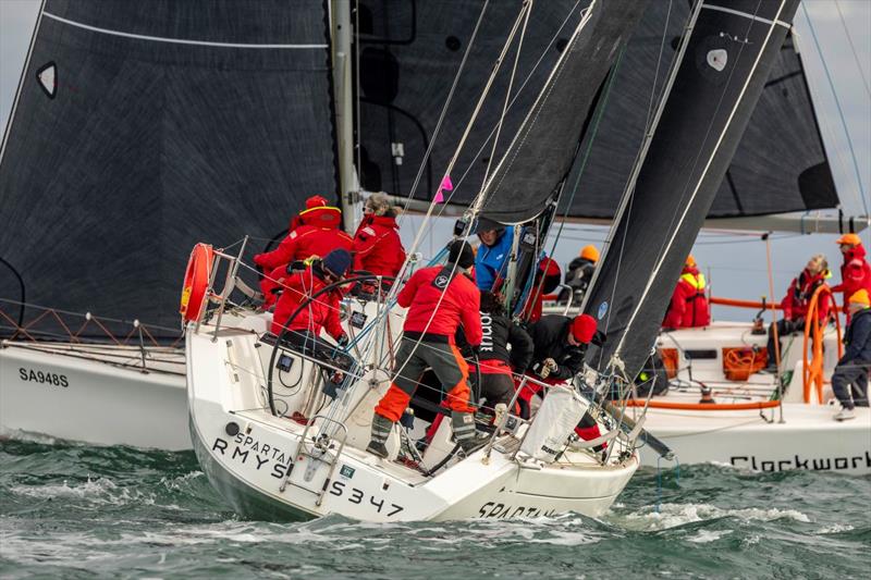 Spartan on the course last year - Australian Women's Keelboat Regatta - photo © Andrea Francolini / AWKR