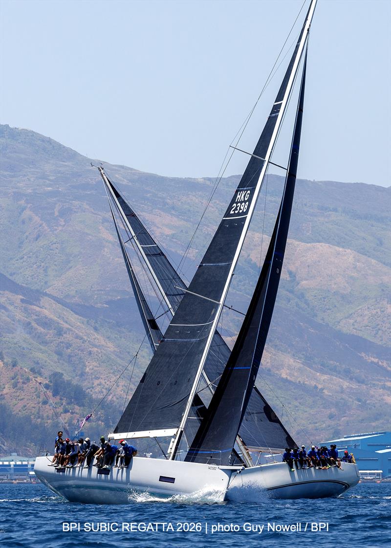 Belatrix crosses Moon Shot. BPI Series 2026, Subic Regatta - photo © Guy Nowell / BPI