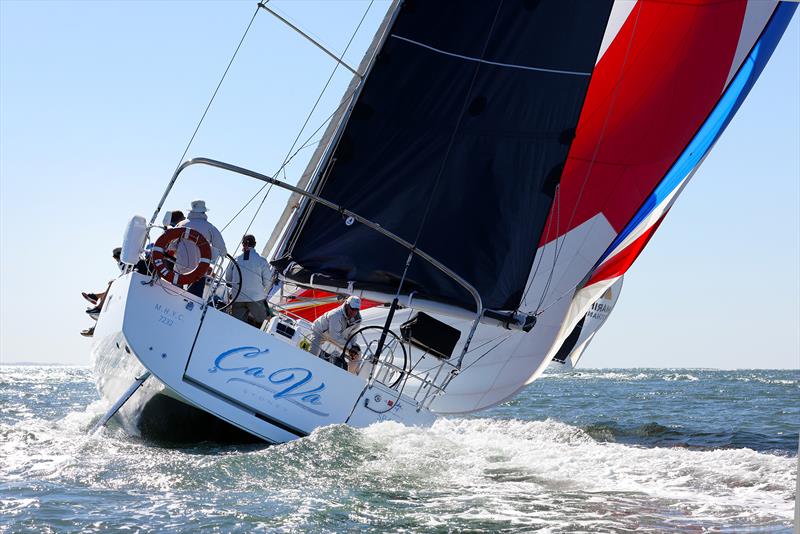 Peter Lewis on Ca Va has competed in every Sail Port Stephens Regatta - photo © Mark Rothfield