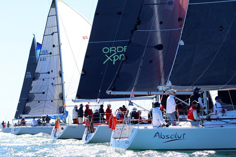 Start action - 2026 Sail Port Stephens Commodores Cup Passage Series - photo © Mark Rothfield