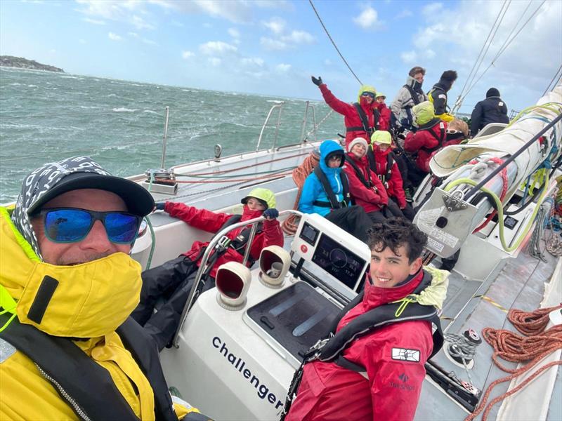 Christchurch Sailing Club Junior Fundraising Mission to compete in the RORC Cervantes Trophy Race photo copyright Hugh Rayner taken at Christchurch Sailing Club and featuring the IRC class