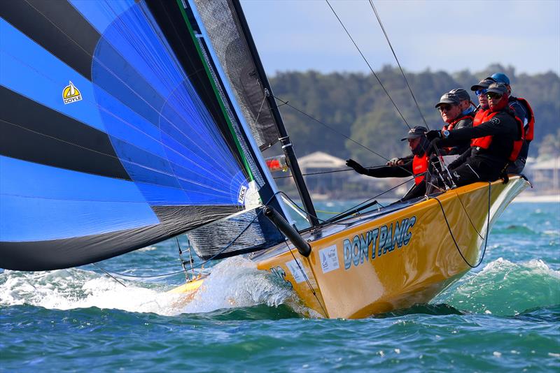 Don't Panic on Day 1 of the 2026 Sail Port Stephens Performance Series - photo © Promocean Media