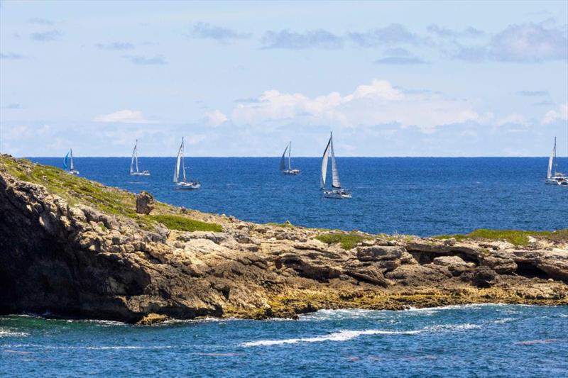 Antigua Sailing Week 2026 Day 2 - Tight competition continued across the classes as the afternoon progressed - photo © Tim Wright / www.Photoaction.com / ASW