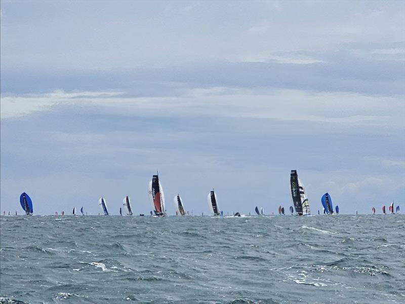 15th Armen Race Start photo copyright SNT taken at Société Nautique de La Trinité-sur-Mer and featuring the IRC class