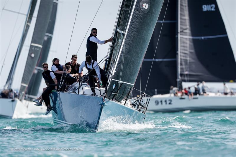 Impetuous, GBR7737, on Saturday at the International Paint Poole Regatta 2026 - photo © Paul Wyeth / www.pwpictures.com