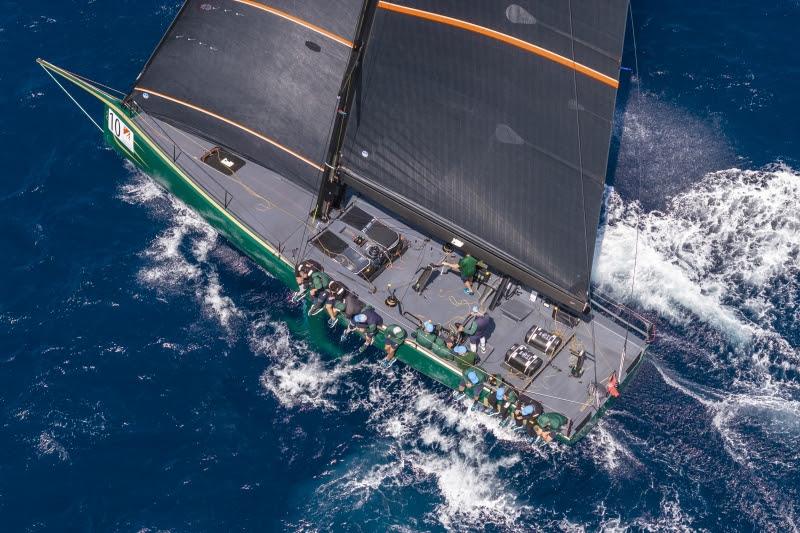 Django WR, led by YCCS member Giovanni Lombardi Stronati, flying the home club's colours - photo © YCCS / Studio Borlenghi