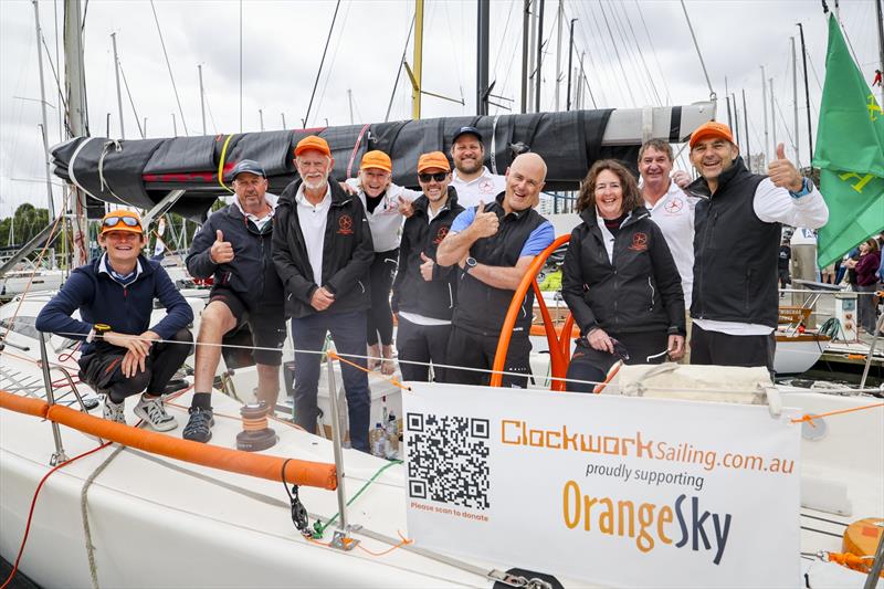 Clockwork during the 80th Rolex Sydney Hobart Yacht Race photo copyright Salty Dingo taken at Cruising Yacht Club of Australia and featuring the IRC class