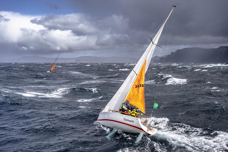 Clockwork during the 2023 Rolex Sydney Hobart Yacht Race photo copyright Kurt Arrigo / Rolex taken at Cruising Yacht Club of Australia and featuring the IRC class