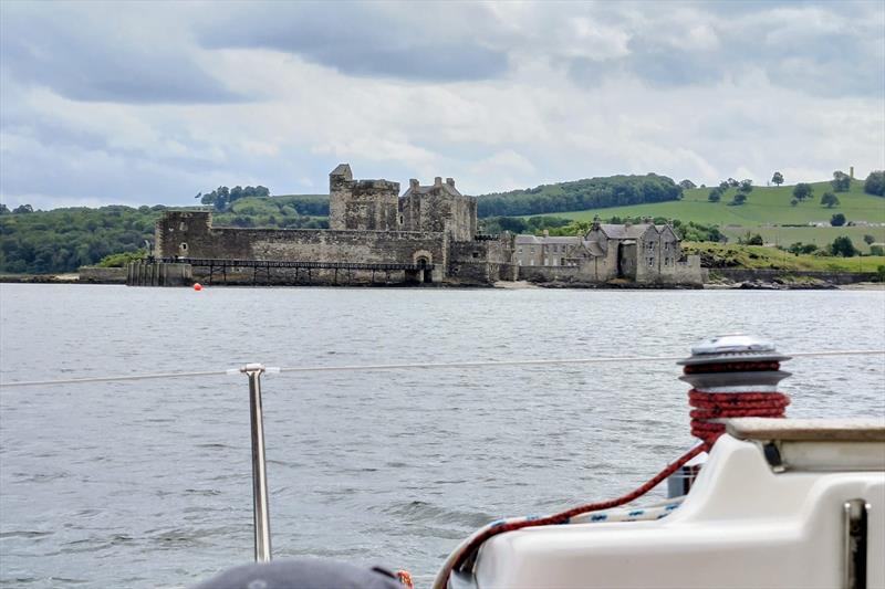 Blackness Castle from the cruise - Kelpies Cup Race at Port Edgar - photo © Rob Hemesley