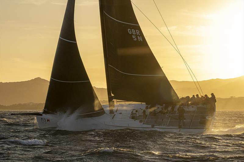 Ino Veritas, representing the RORC, leads the provisional SC1 overall classification - Range Rover Sardinia Cup 2026 - photo © YCCS / Studio Borlenghi