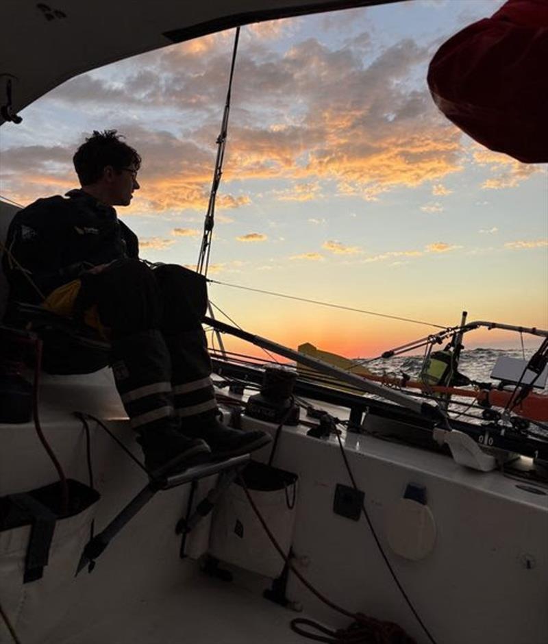 Tapio Lehtinen aboard Galiana - photo © Bermuda Race Media