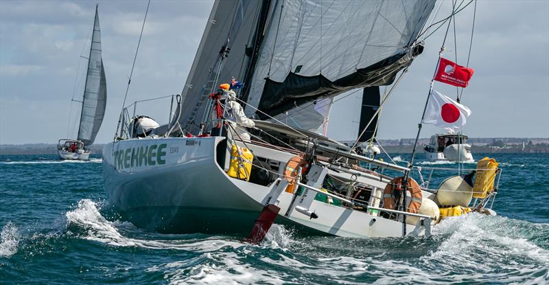 Japanese entrant 1122 Trekkee, a top 3 winner in the 2025 race - photo © Al Dillon