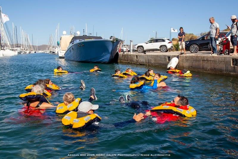 Offshore safety is a high priority for this race, so HORC organizers offer a seminar that trains and certifies participants in both classroom and practical training - photo © Nikos Alevromytis / Alen Photography
