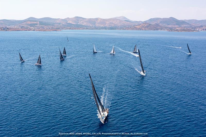 2026 AEGEAN 600 warm-up race - photo © Nikos Alevromytis / Alen Photography