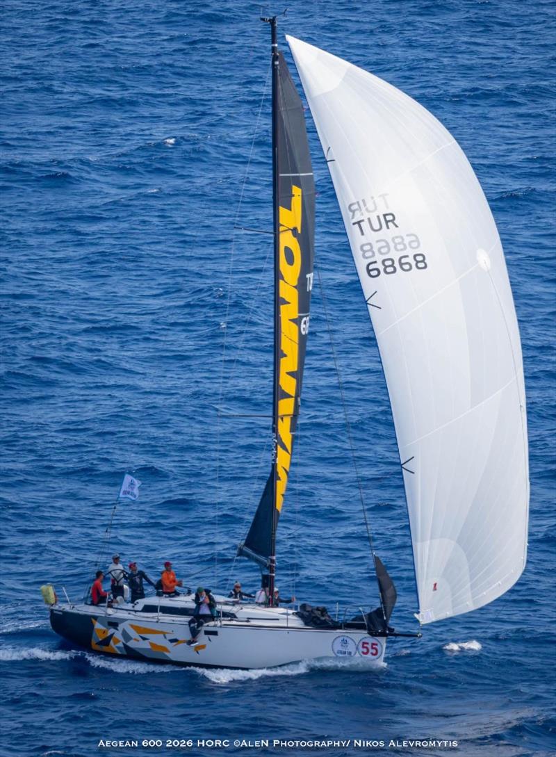 VALENTINA (TUR) - 6th AEGEAN 600 day 3 - photo © Nikos Alevromytis / Alen Photography
