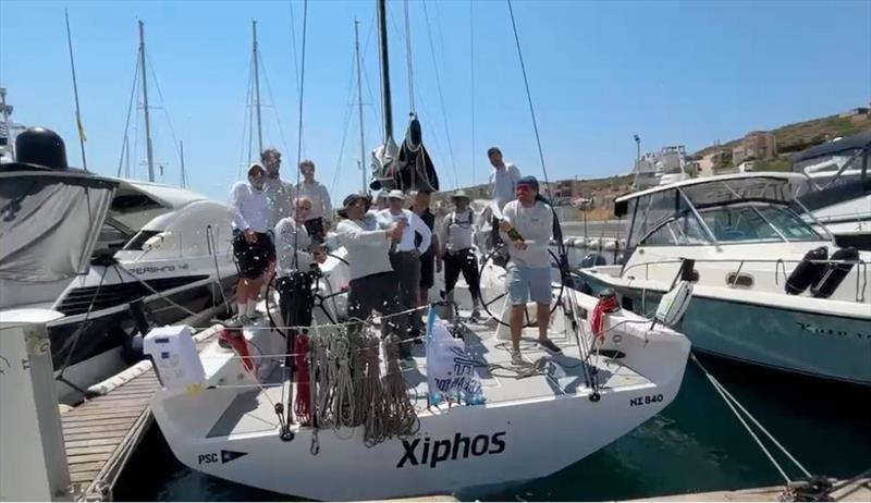 The XIPHOS team was thrilled to be back - 6th AEGEAN 600 day 3 - photo © XIPHOS