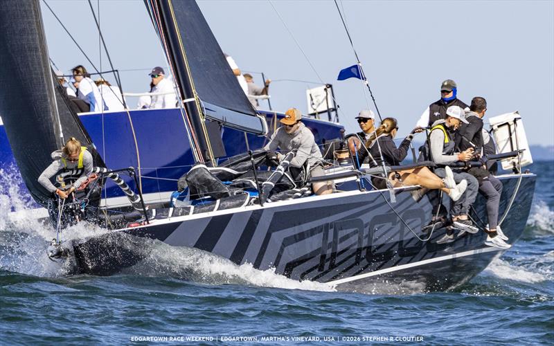 In sporty conditions, Joe Brito's (Bristol, R.I.) J/121 Incognito secured multiple awards, including the Venona Trophy, at Edgartown Race Weekend's 'Round-the-Island Race - photo © Stephen R Cloutier
