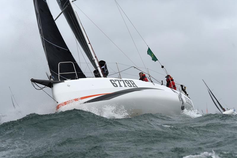 Zeb Fellows joins Simon Bamford on his Sun Fast 3300 Kestrel for the RORC Round Britain and Ireland Race - photo © Rick Tomlinson / RORC