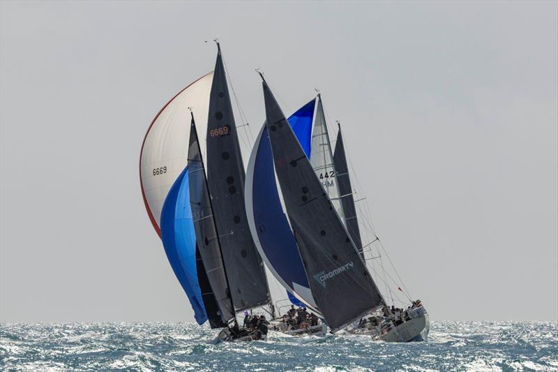 Fight to the finish line in the Whitsundays during Airlie Beach Race Week - photo © Andrea Francolini / ABRW